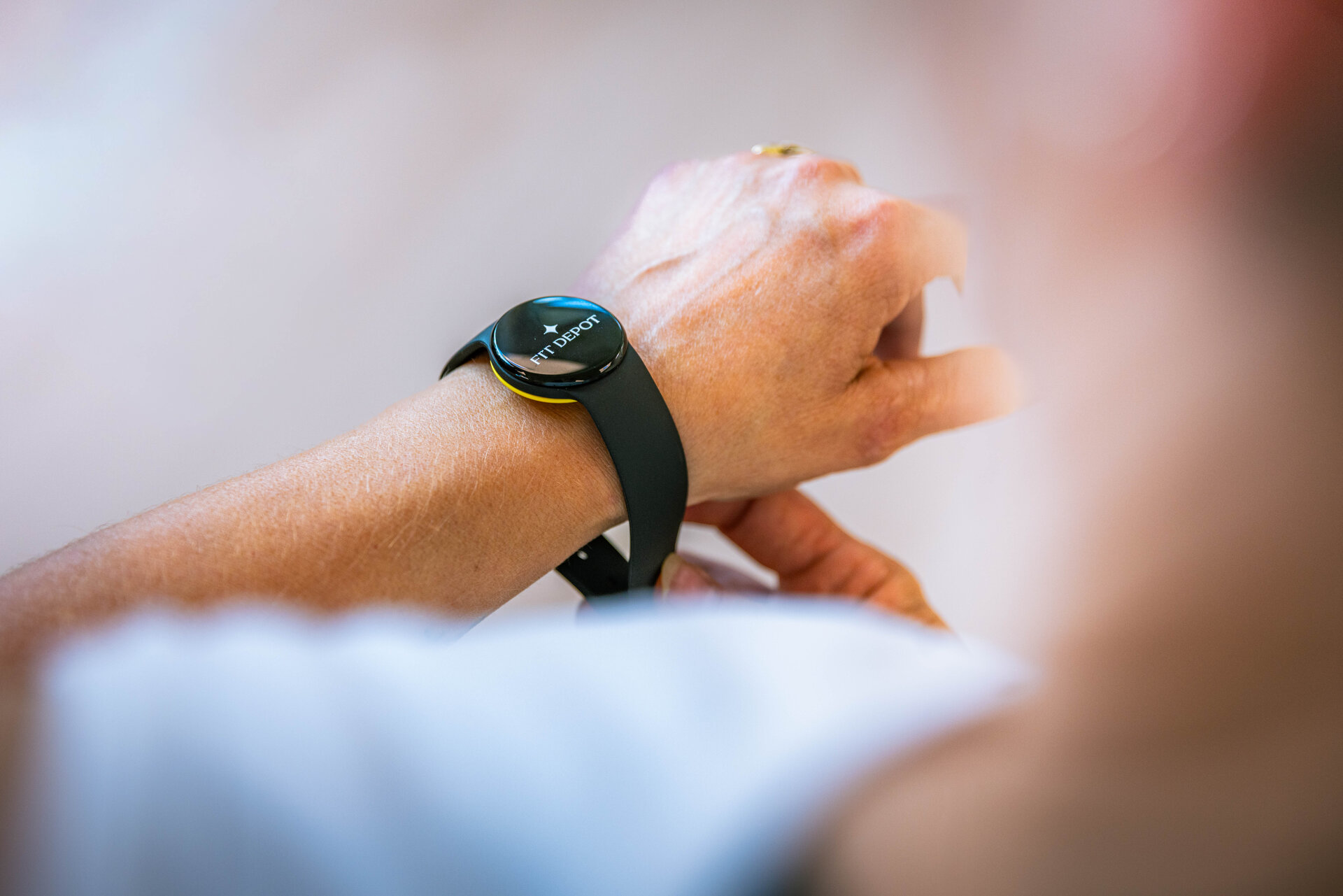 Check-in met Technogym